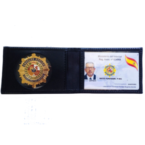 Cartera porta-placa y carnet