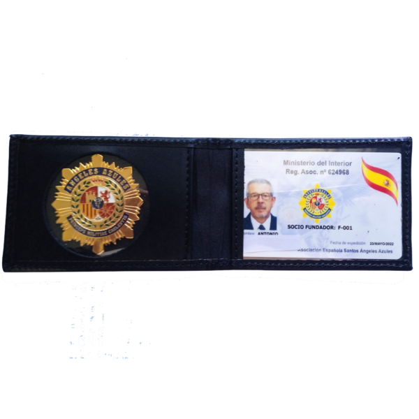 Cartera porta-placa y carnet