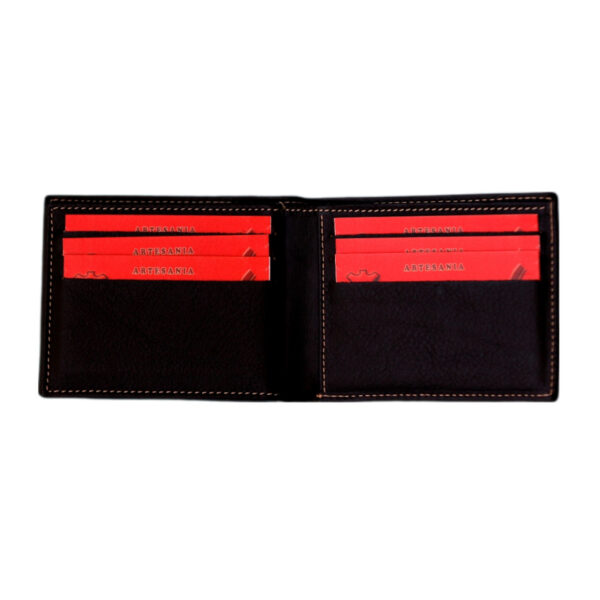 Cartera porta-placa y carnet con tarjetero y billetero - Imagen 3