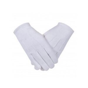 Guantes blancos de gala reglamentarios