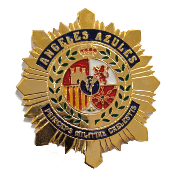 Placa-escudo de la asociación para cartera